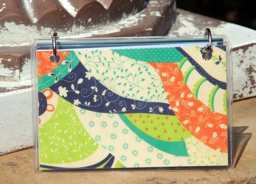 3 x 5 Note Card Binder. RETRO TIMES