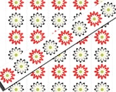Flower Print Your Own Ribbon Graphics 7/8 inch