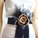 Flower Belt/ Bridal / Bridesmaid/ Party/ Ball/ Dancing/ Ceremony/ Feather/ Tulle/ Ribbon