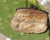 Rare Stunning French Original Shabby Chic Purse FREE ShiPping AnyWheRe