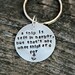 Nautical Sailing Key Chain, Sailing Quotes, Boating Sailing, Fathers Day, Marine, Blue Beach Key Chain, Custom Key Chain, Sailing