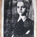 Handmade Screen Printed Wednesday Addams Movie Still Canvas Patch