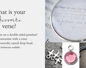Favorite Bible Verse 25mm pendant