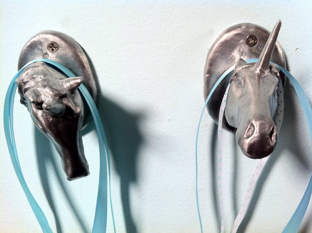 unicorn coat hook / set of 3
