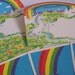 7pc Collection 1980s Stationery - Unicorns & Rainbows