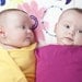 Swaddling Baby Blanket - Newborn in Organic Cotton Blends - Set of Two - Eco Friendly