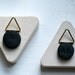 Light in the House of God Triangular Decorative Wood Block Wall Hangings