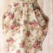 A Lovely Queen III - Strapless Classic Cocktail Dress Light Gold Playful Glamorous Floral Print Party Prom Wedding Bridesmaid Puffed Skirt