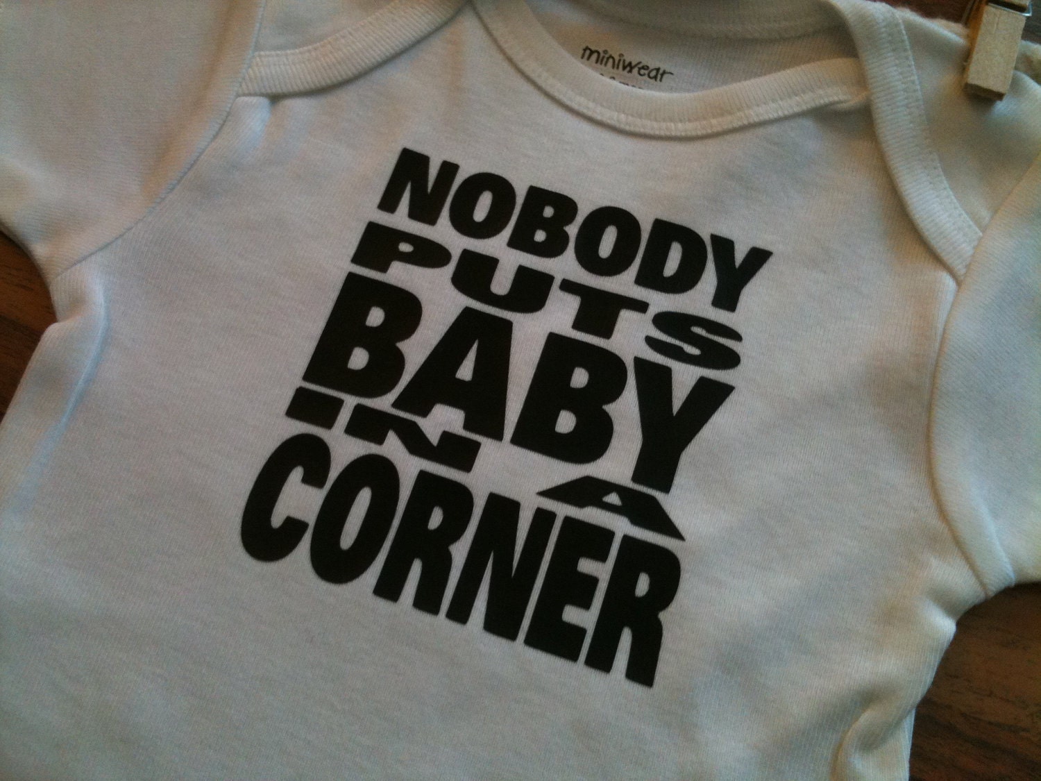 Nobody Puts Baby in a Corner baby onesie Dirty Dancing Baby bodysuit MORE COLORS