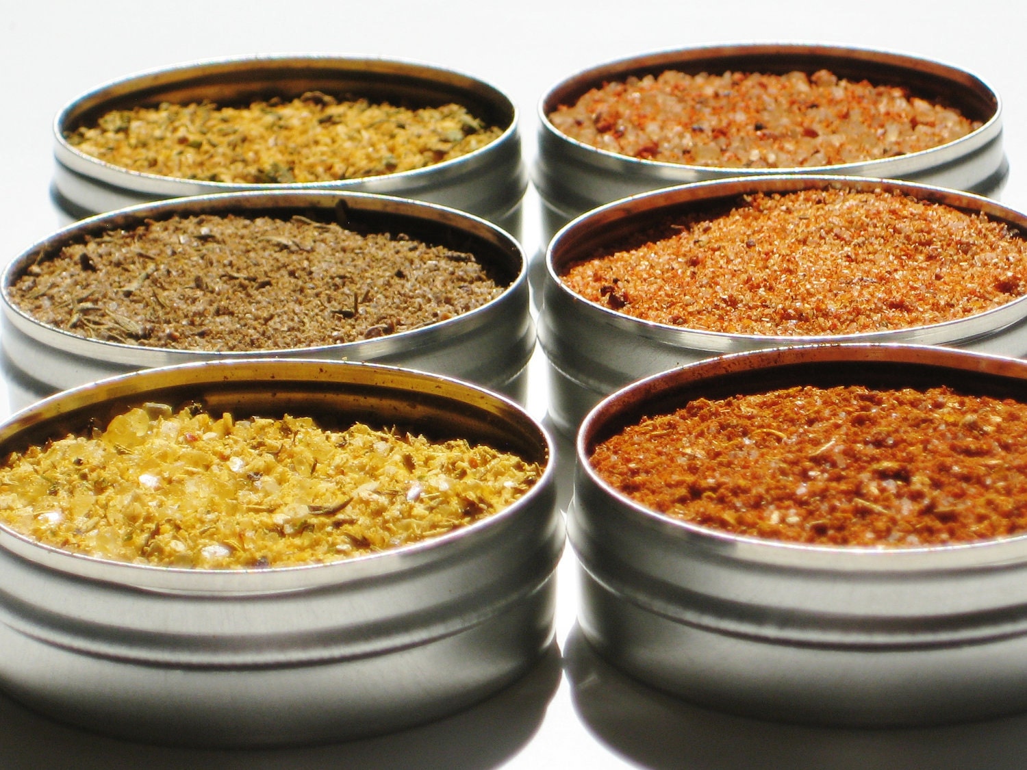 Veterans Day SALE - BBQ / Grill Dry Spice Rub Sampler - variety of 6 gourmet rubs - culinary diy gift for guys / foodies