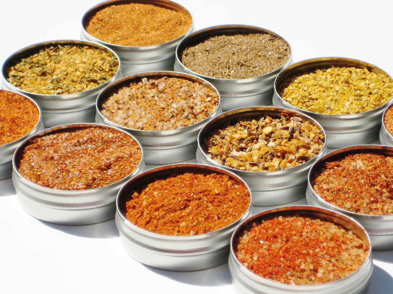 Deluxe BBQ Dry Spice Rub Sampler - 12 gourmet spice blends - burgers, beef, pork, poultry and more - a gift for the grillmaster / foodie