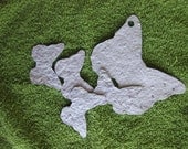 Handmade eco-friendly 100% Recycled Plantable Butterfly Favors Custom made to order