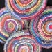 Wool Mug Rugs - Set of Four Hooked Rug Coasters
