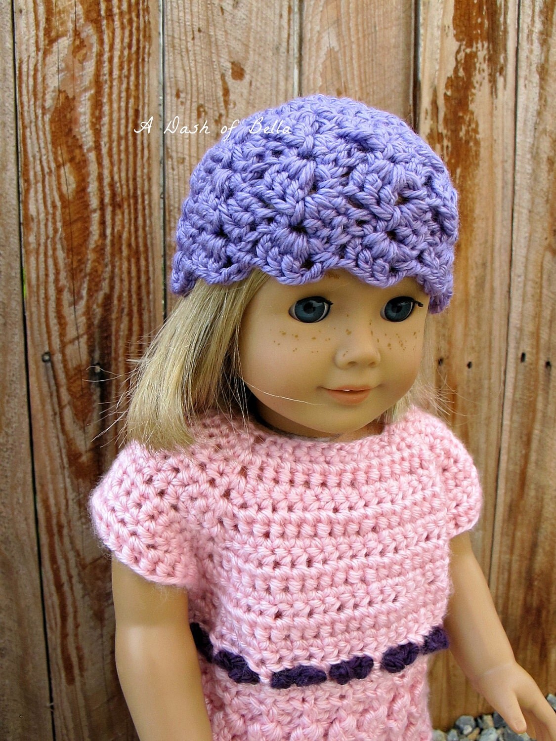 Items similar to American Girl Crochet Hat Pattern on Etsy