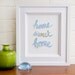 25% OFF SALE Original Papercut - home sweet home 8x10
