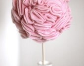 Flower Pom Decorative Ball with wooden stick- Chooser Color