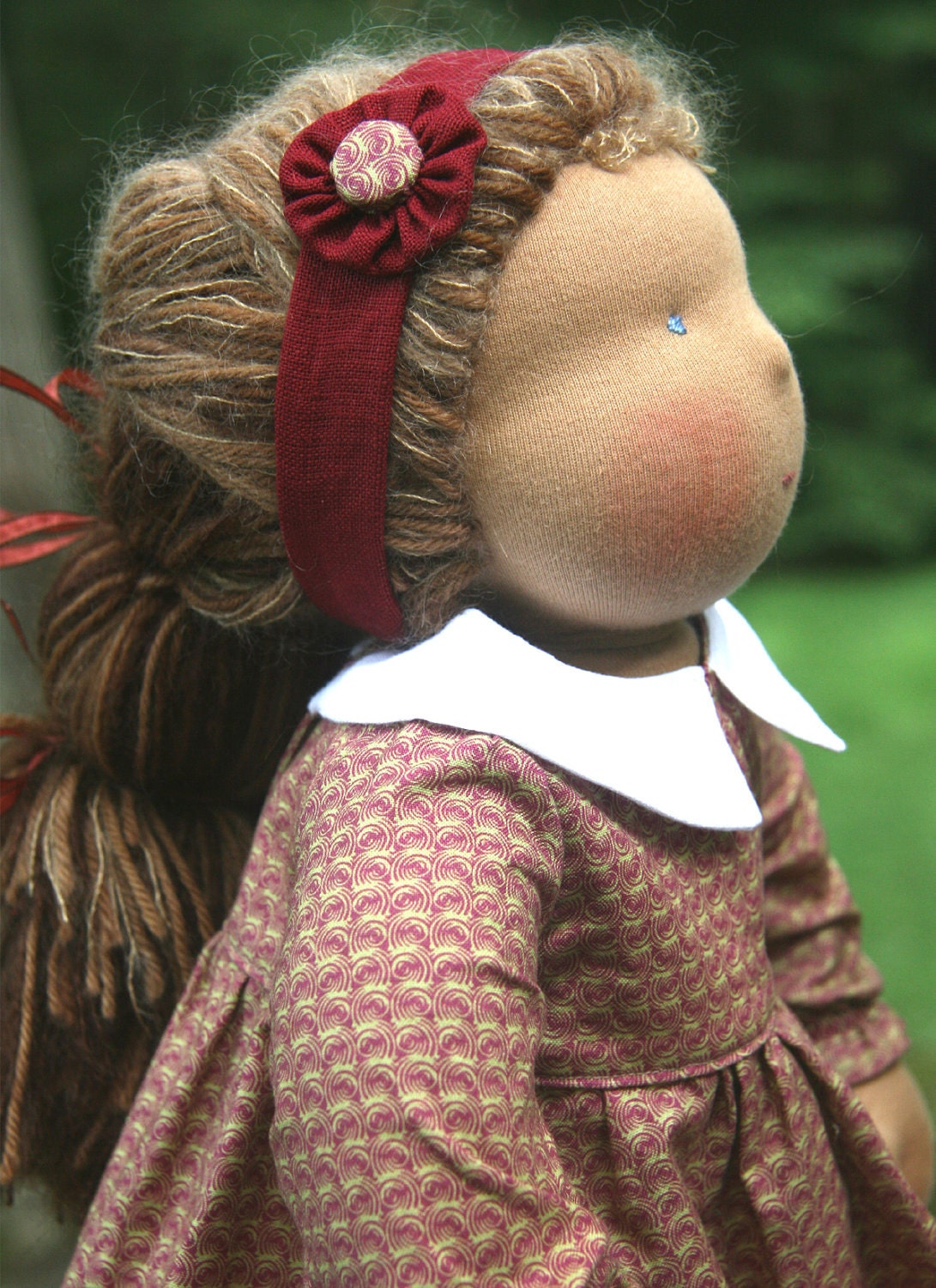Organic Waldorf Doll 19 inch - Nina