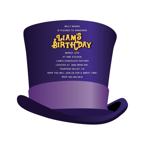 Printable Party Collection - Willy Wonka Party Theme 2 Il_570xn