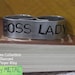 BOSS LADY // Hand Stamped Double-Finger Ring by Mano y Metal