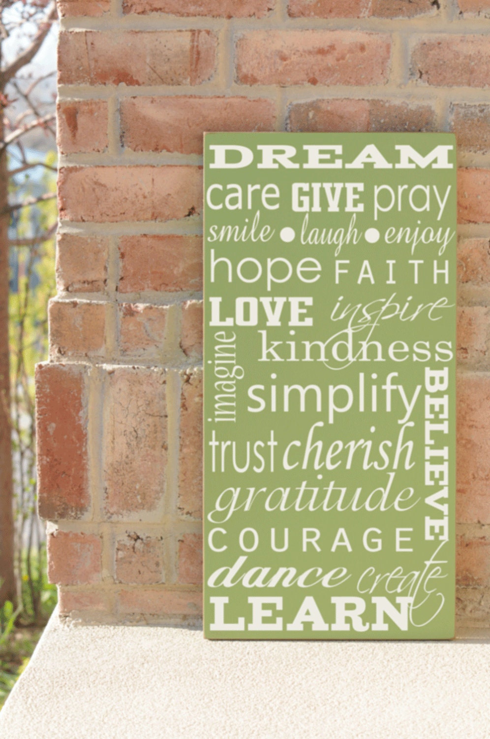Words That Inspire Subway Art