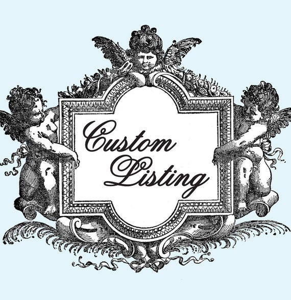 CUSTOM TEXT LISTING for up to 8 Treat Labels - Any Collection - Cutie Putti Paperie Il_570xn