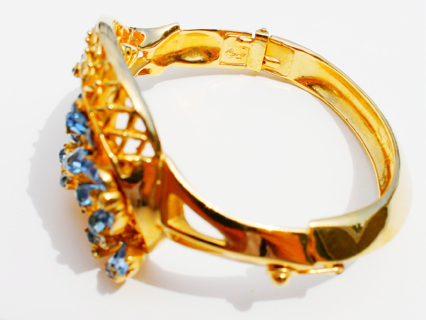 Vintage Bracelet Coro Clamper Signed