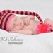 Pink and Brown Baby Girl Hat Photography Prop