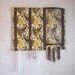 JEWELRY ORGANIZER -Large Jewelry Display- Golden Bandana-41 Large Hooks- 16x20 inches- ReAdY to ShIp- A little Bit of CoUnTrY