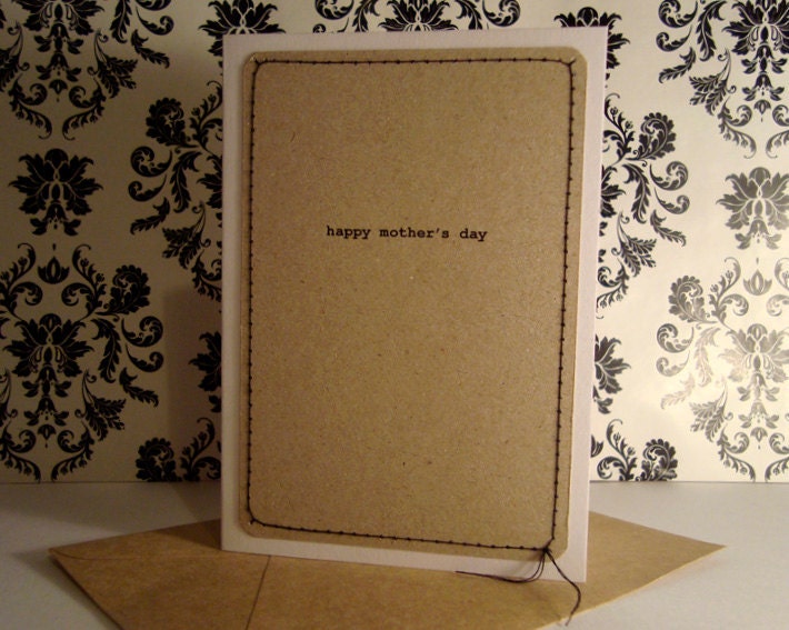Handmade A6 Card with Envelope - Happy Mother's Day