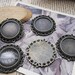 20pcs 30mm-20m Antique Bronze Round Cameo Cabochon Base Setting Pendants Charm Pendant With 5pcs Clear Glass d175