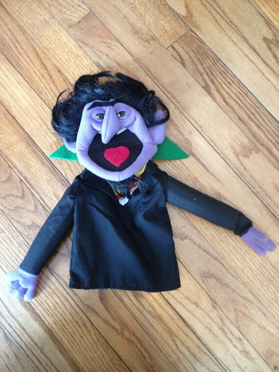 Vintage The Count Von Count 1976 Sesame St. by MayberryAntiques
