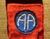 ALL AMERICAN, ww1 Army dogtags pre issue patch 82nd division