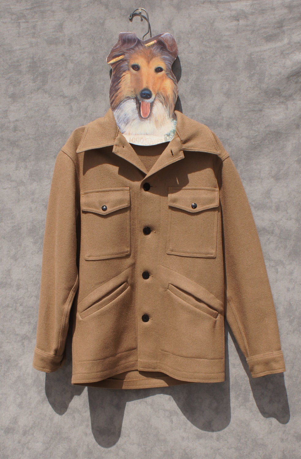 Pendleton Tan wool Mens Cruiser Jacket