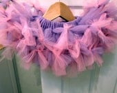 girls pink and purple pettitutu custom made "princess sugurplum"  newborn to 6t