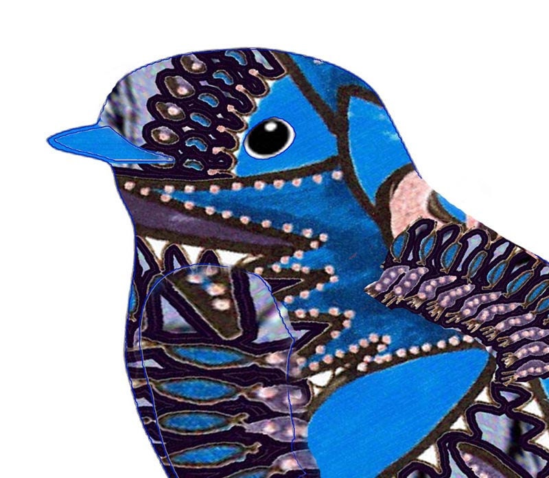 blue bird painting, bluebird painting, abstract bird painting, graphic design bird print 10x8, BLUEBIRD artwork, pop bird art