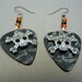 HALLOWEEN Jewelry - Skull & Crossbones Earrings - FREE USA Shipping