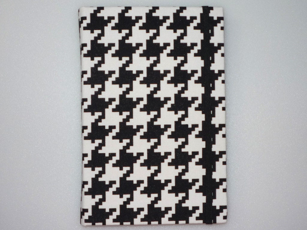 Kindle Cover, Kindle Touch Cover, Kindle Fire Cover, Kindle Paperwhite Cover, Nook Cover, iPad Mini, Tablet Hardcover Case, Houndstooth
