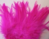 Pink Feathers Saddle PSD-14  6 inches craft feathers