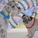 Custom Dog Portrait - Cardboard Cut Out Original Pet Illustration
