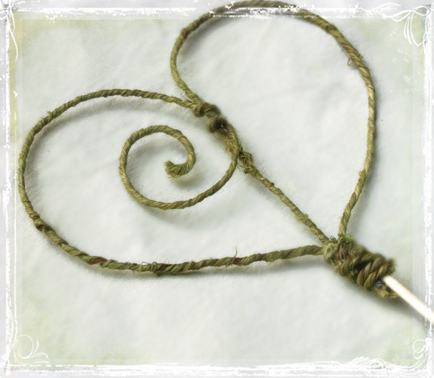 Heart Shaped Cake Topper - Or A Lovely Addition To A Table Centerpiece - Wedding Decor - Garden Weddings - Natural Moss Wedding
