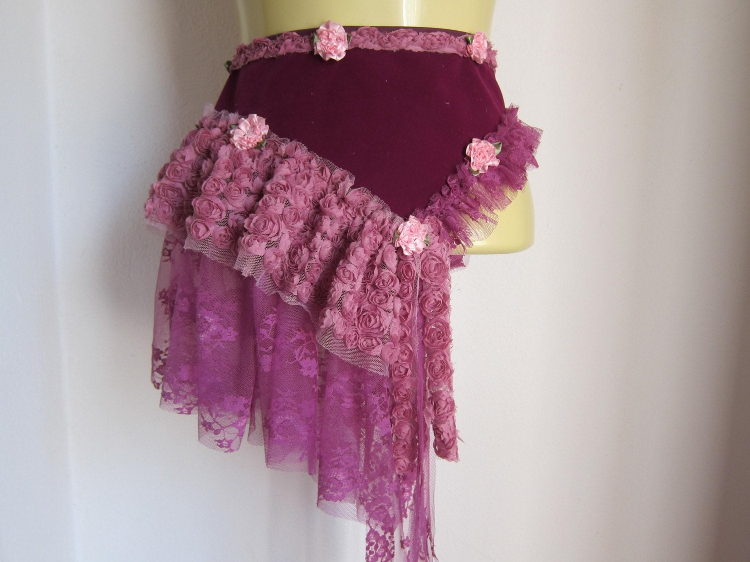 sweeter than a honey bee...romantic rose bustle
