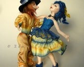 Cloth doll pattern by Edwina Sutherland