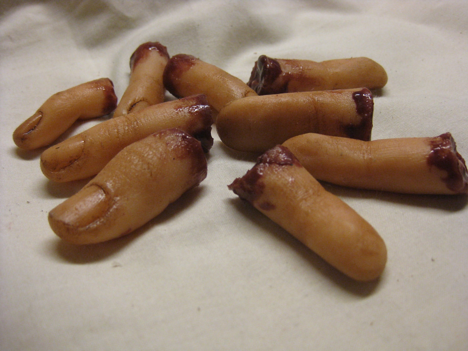 Silicone Severed Fingers
