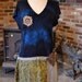 Eco-Friendly/ Upcycled Blue Ocean Dress