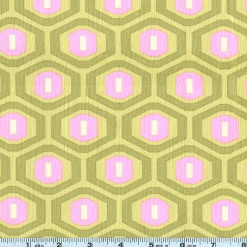 Amy Butler Fabric - Midwest Modern - Honeycomb in Sage Yardage
