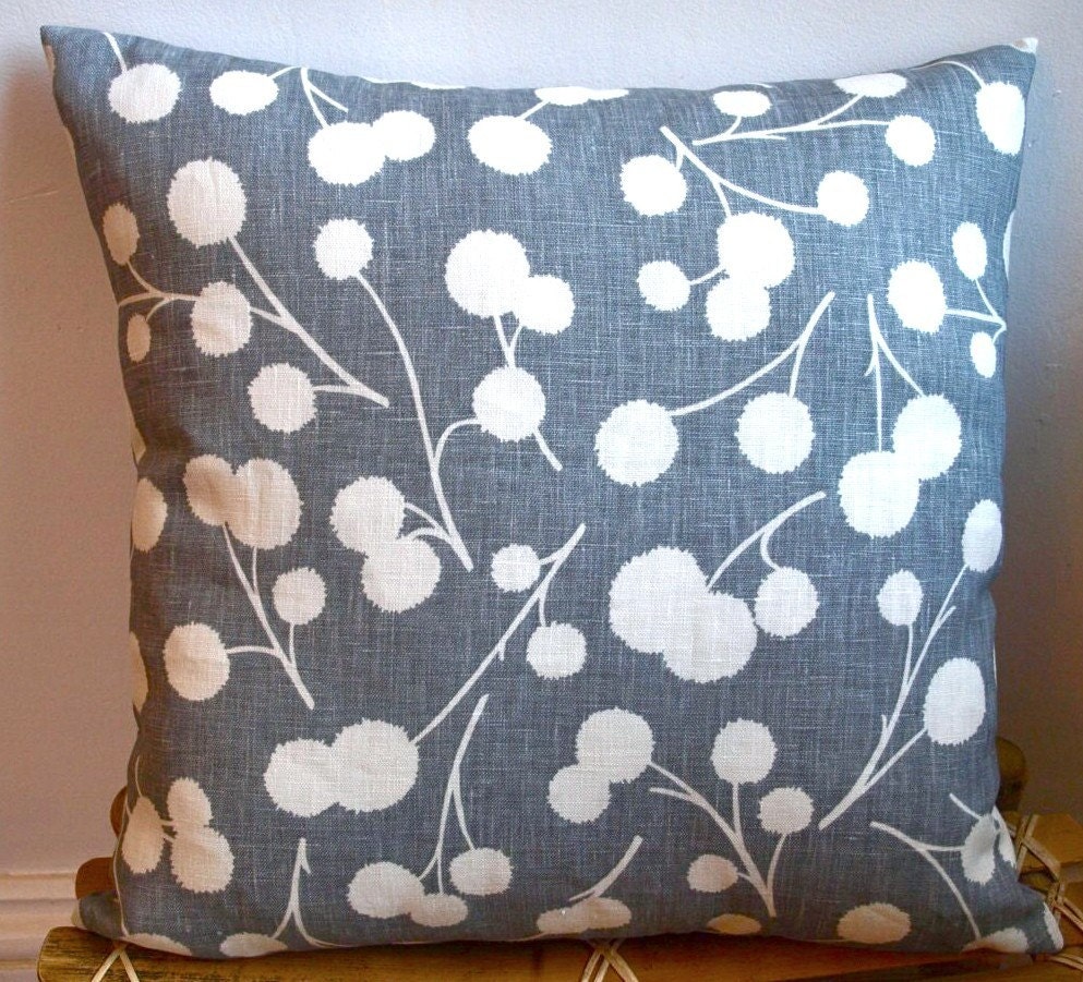 Designer Pillow Cover / 16"x16"/ Thom Filicia for Kravet /Decorative Pillow /LAST ONE/ Made To Order