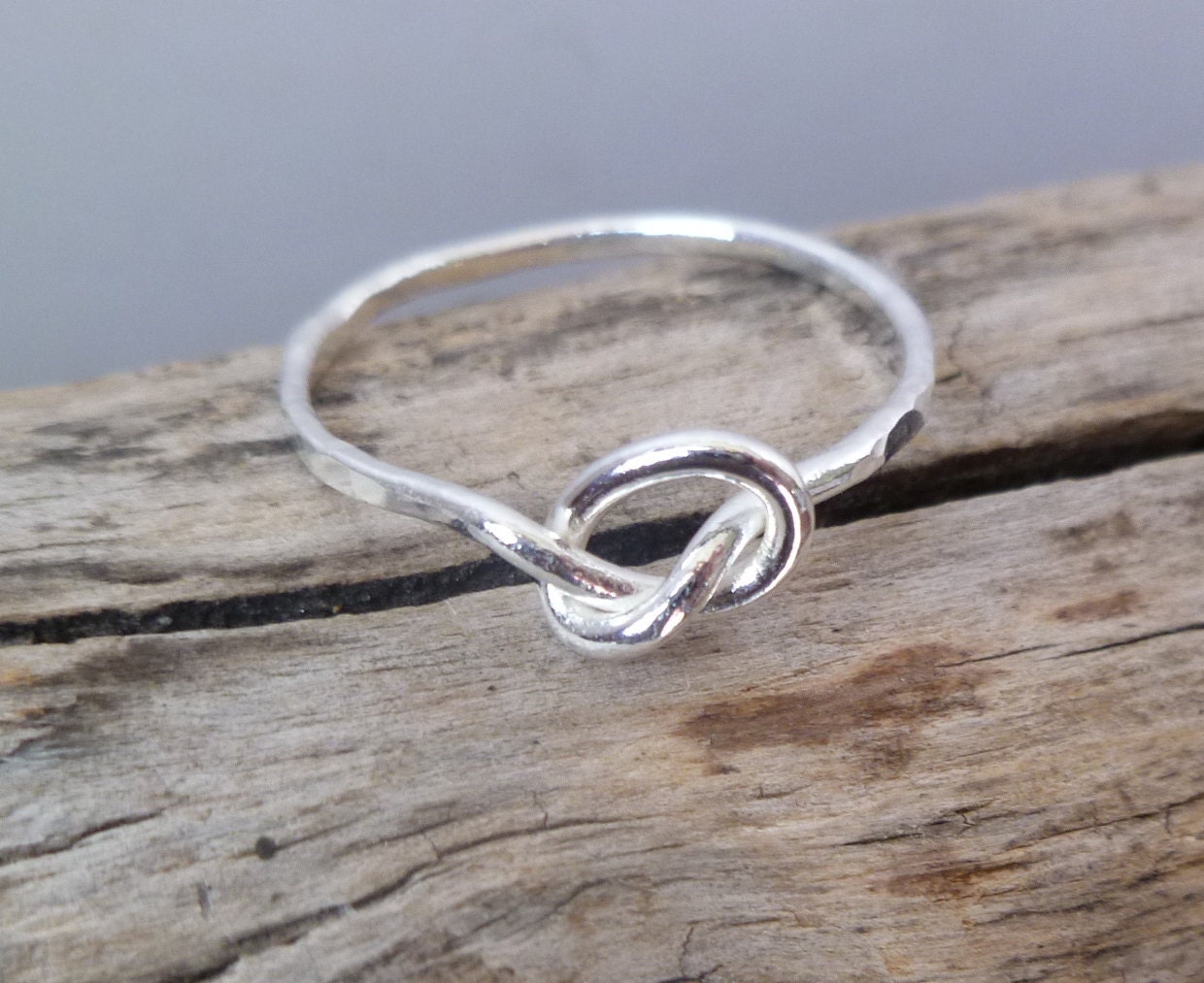 Fine Silver Knot Ring