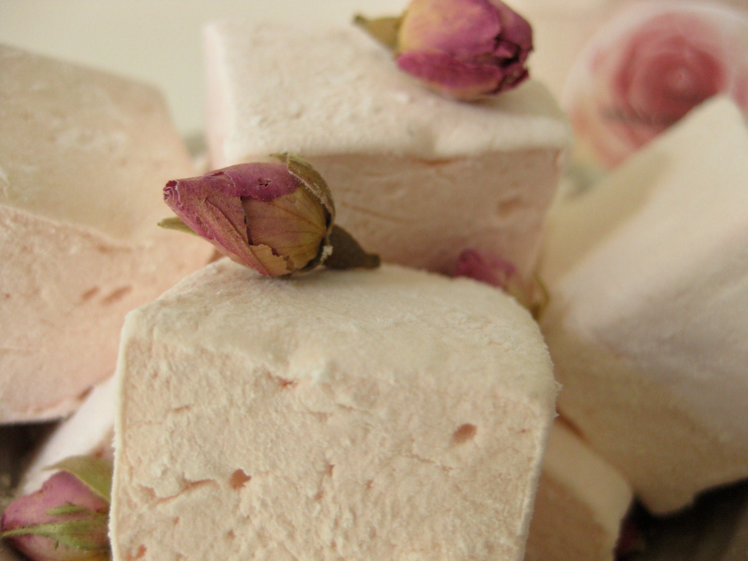 rose and honey marshmallows