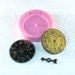 Steampunk Clock Mold Flexible Silicone Resin mold mould Polymer clay PMC Fondant Chocolate (281)
