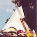 22 foot Hand Painted Tipi